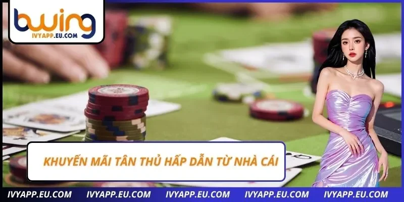 Khuyến mãi tân thủ hấp dẫn từ nhà cái