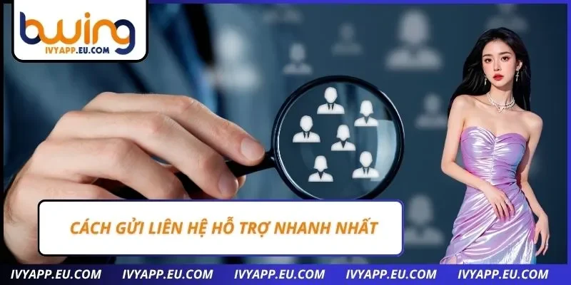 Cách gửi liên hệ hỗ trợ nhanh nhất